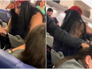 Pasajera ‘poseída’ escupe, insulta y patea en pleno vuelo Southwest y termina arrestada