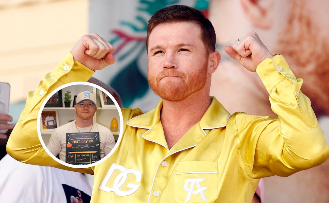 ¿Deja el boxeo? Saúl 'Canelo' Álvarez sorprende al entrar a la universidad a los 35 años. Foto: AFP/Instagram