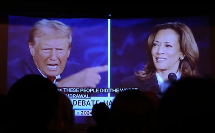 Trump descarta enfrentarse a Kamala Harris en otro debate