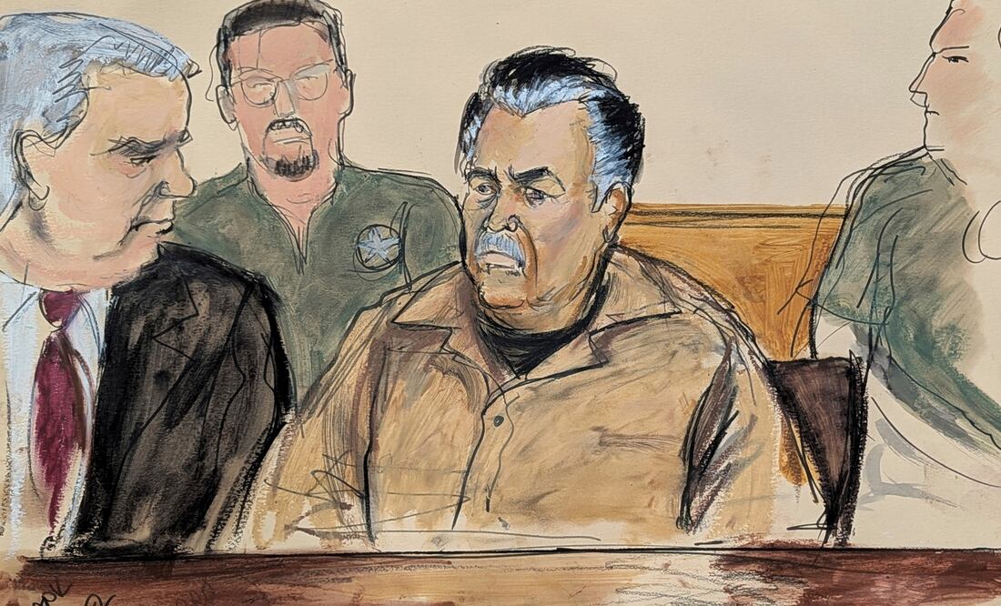 ‘El Mayo’ Zambada defiende a su abogado pese a posible conflicto de intereses. (Elizabeth Williams via AP, File)