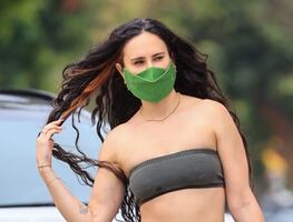 El microbikini con lila con el que lució su silueta la hija de Demi Moore