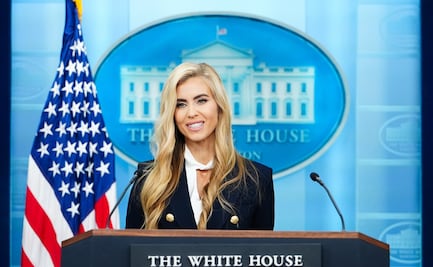 ¿Qué pasó con Katie Zacharia? La nueva portavoz de Trump se pone nerviosa y recibe críticas tras su primera rueda de prensa