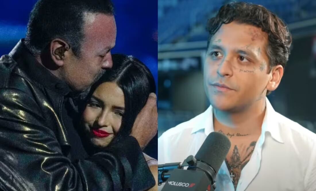 Pepe Aguilar revela si ‘obligó’ a Nodal a firmar acuerdo prenupcial para que no sea infiel a Ángela Aguilar. Foto: AP/ Youtube MoluscoTV