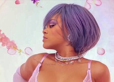 Rihanna irradia glamour en nueva sesión de lencería