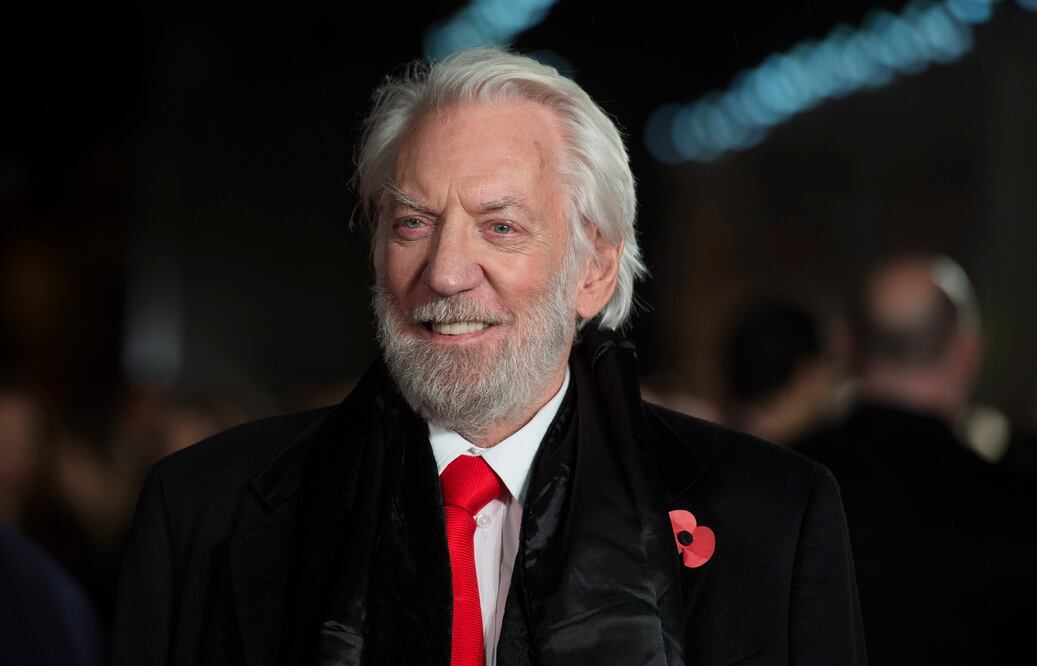 Muere a los 88 años Donald Sutherland, quien interpretó al presidente Snow en “Los Juegos del Hambre”
Foto: EFE/WILL OLIVER