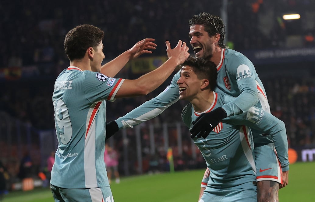 Atlético de Madrid hace historia en Europa con un contundente 0-6 al Sparta PragaEFE/EPA/MARTIN DIVISEK