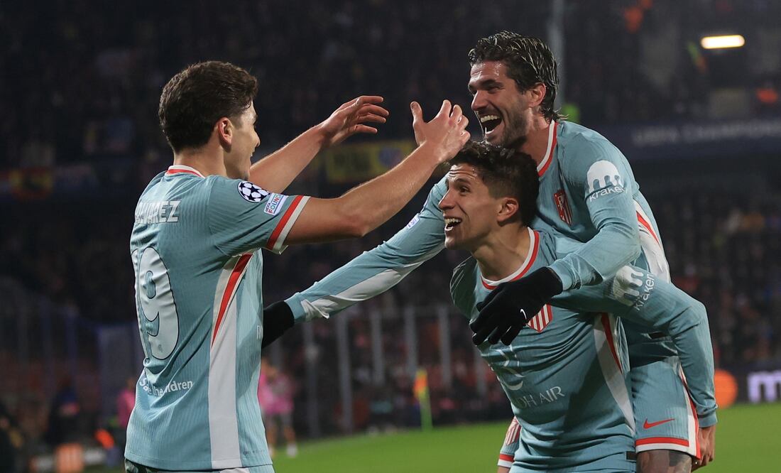 Atlético de Madrid hace historia en Europa con un contundente 0-6 al Sparta PragaEFE/EPA/MARTIN DIVISEK