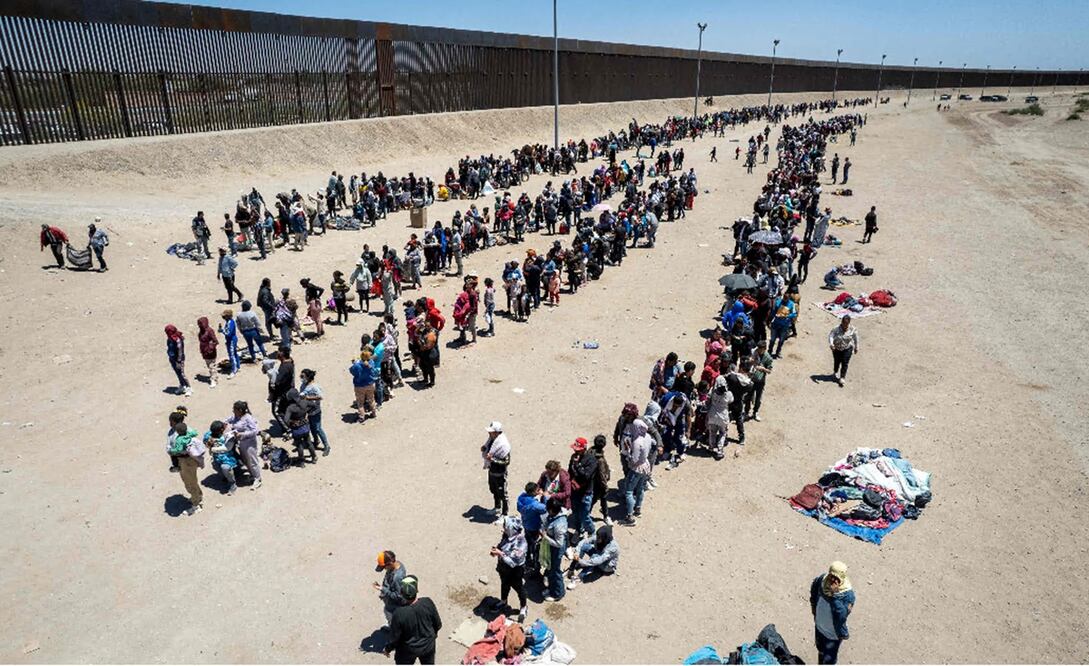 En tres meses, Estados Unidos expulsó a más de 145 mil migrantes que llegaron a la frontera. Foto AFP