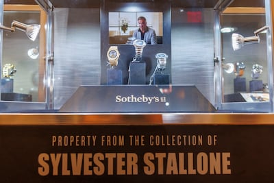 Sylvester Stallone subasta sus relojes de lujo; el Grandmaster Chime, que nunca usó, alcanza los 5.4 MDD