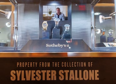 Sylvester Stallone subasta sus relojes de lujo; el Grandmaster Chime, que nunca usó, alcanza los 5.4 MDD