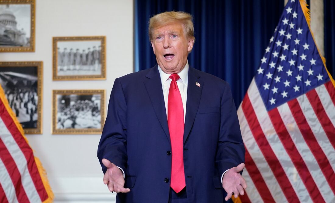 El juez cancela la comparecencia de Trump mañana en el cierre de su juicio en Nueva York. (AP Photo/Susan Walsh)