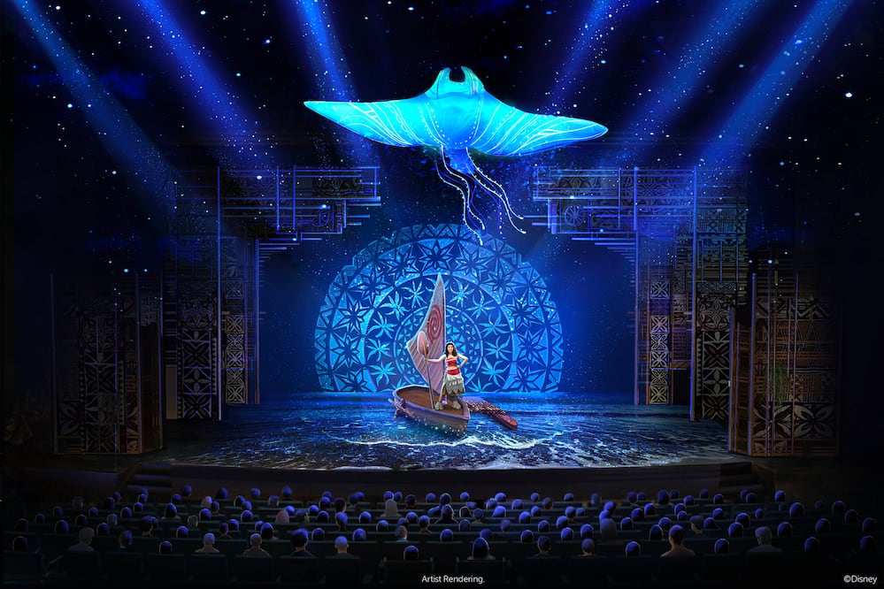 Disney The Tale of Moana/ Foto: Cortesía Disney Cruise Line