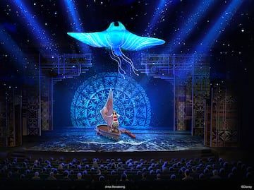 "Disney The Tale of Moana", el espectáculo estilo Broadway que llegará al crucero Disney Treasure