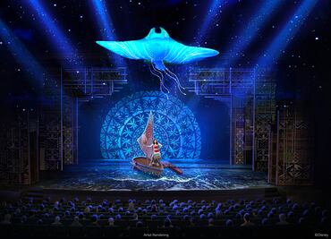 "Disney The Tale of Moana", el espectáculo estilo Broadway que llegará al crucero Disney Treasure