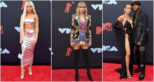 Galería. Famosas impactan en la alfombra roja de los VMAs