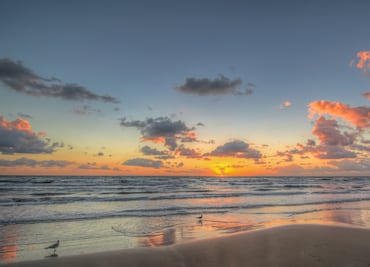 Arena, sol y mar: las playas imperdibles en Texas, el Estado de la Estrella Solitaria
