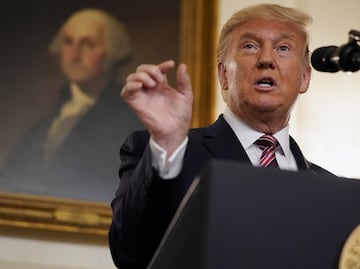 Trump dice que Biden 'está llevando a la destrucción' a Estados Unidos