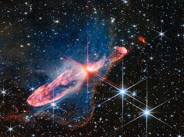 James Webb captura imagen detallada de estrellas en sus primeras etapas de formación