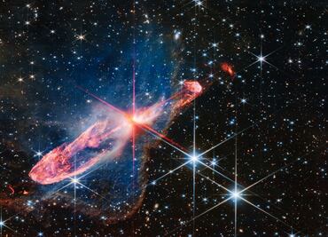 James Webb captura imagen detallada de estrellas en sus primeras etapas de formación