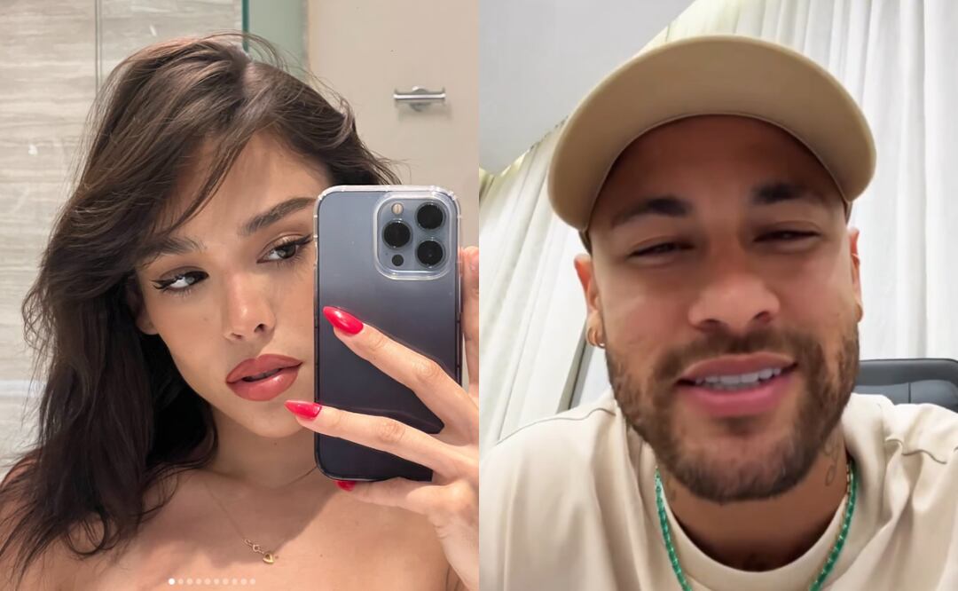 Danna Paola revela romance con el futbolista Neymar Jr; afirma que se ve “cachondo”. Foto: Captura Instagram
