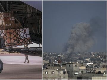 Continúan los bombardeos de Israel contra Gaza adonde llegó la ayuda humanitaria y medicamentos