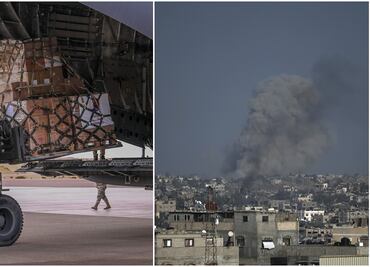 Continúan los bombardeos de Israel contra Gaza adonde llegó la ayuda humanitaria y medicamentos