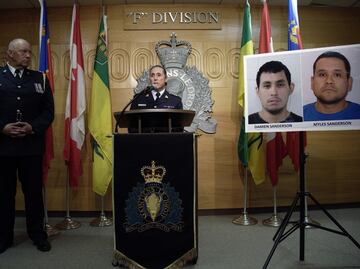 Policía canadiense reanuda la búsqueda de sospechosos de matar a 10 personas