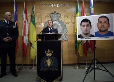 Policía canadiense reanuda la búsqueda de sospechosos de matar a 10 personas