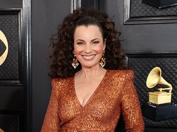Fran Drescher, 'La Niñera', conquista con lujoso jumpsuit bronce a los 65 años