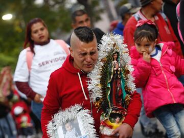 FOTOS: La fe por la Virgen de Guadalupe mueve a 11 millones de peregrinos a la Basílica en México