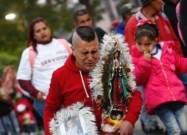FOTOS: La fe por la Virgen de Guadalupe mueve a 11 millones de peregrinos a la Basílica en México