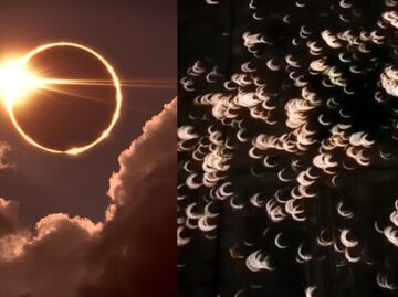Eclipse total de Sol. ¿Qué es el efecto Pinhole y cómo ver el ‘anillo de fuego’ en la sombra de los árboles?