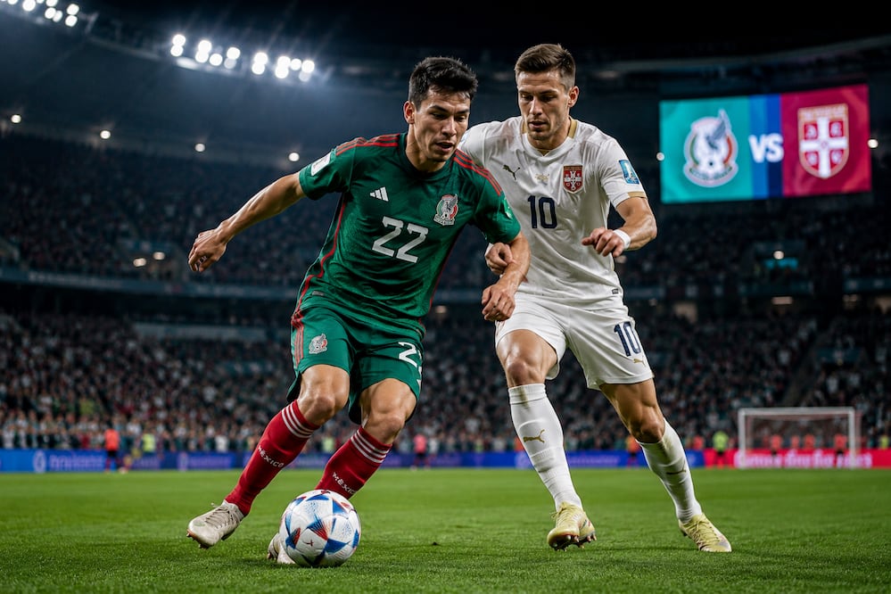 México vs Serbia EN VIVO: horario, canal y dónde ver el último partido del Tri antes del Mundial 2026. Foto: Especial