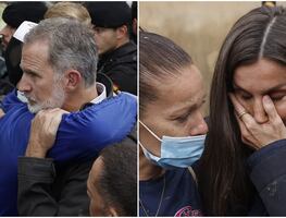 "Hay que entender el enfado", dice Rey Felipe tras reclamos de damnificados por temporal en zonas de Valencia. VIDEOS