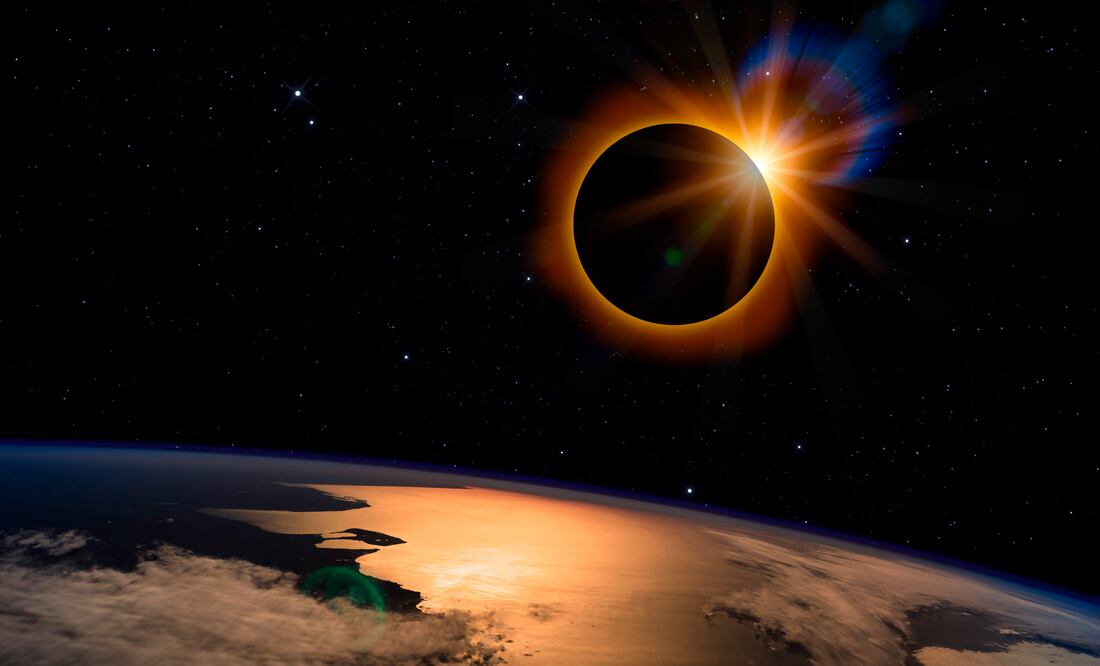 Estos son todos los eclipses que habrá durante 2025 en México. Fechas y horarios. iStock/karayuschij