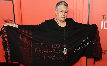 "Hasta encontrarles"; madre mexicana buscadora protesta en Gala TIME 100 
