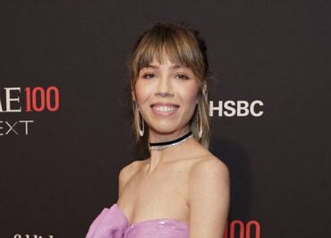 Jennette McCurdy derrocha belleza con vestido strapless en Nueva York