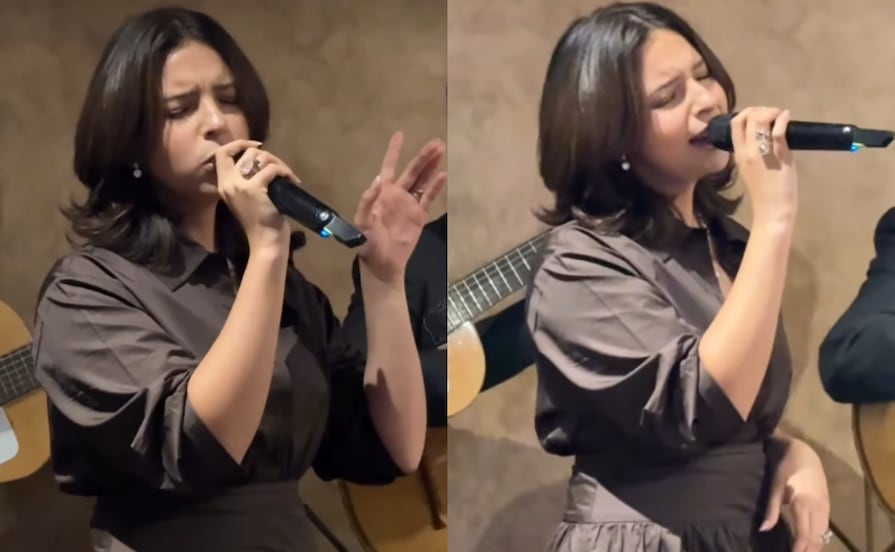 ¿Ángela Aguilar está embarazada? Las FOTOS del festejo de Pepe Aguilar desatan fuertes rumores