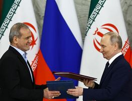 Rusia e Irán refuerzan lazos en defensa y energía; mandan un primer aviso a Trump