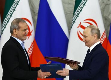 Rusia e Irán refuerzan lazos en defensa y energía; mandan un primer aviso a Trump