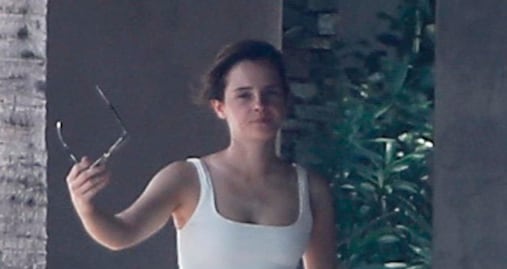 Emma Watson presume 'bikini body' en playa de México 