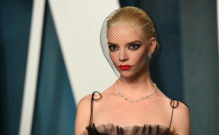 Anya Taylor-Joy luce lujoso vestido transparente en el after party de Vanity Fair