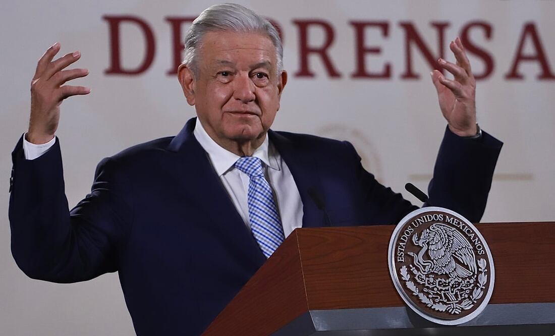 AMLO conmemora los sismos de 1985 y 2017, los más destructivos de México. EL UNIVERSAL / Berenice Fragoso