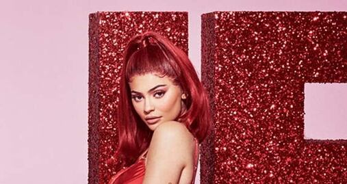 Kylie Jenner posa en lencería para su nueva campaña