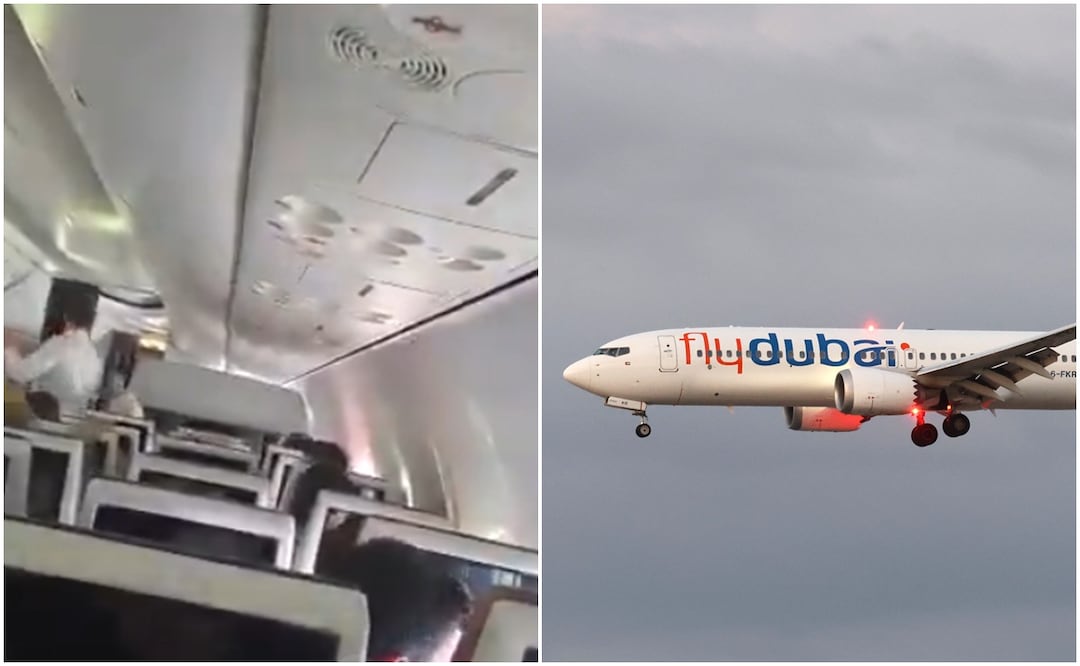 Vuelo de Flydubai: un piloto atacó a otro y el avión cayó miles de metros; pasajeros irrumpen en la cabina. Foto: EFE/EPA/ABIR SULTAN y video X