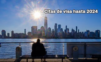 ¿Quieres la visa americana? Citas de primera vez son hasta 2024 