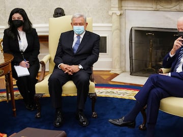 AMLO agradece a Biden que no trate a México como "patio trasero"