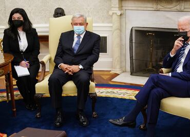 AMLO agradece a Biden que no trate a México como "patio trasero"