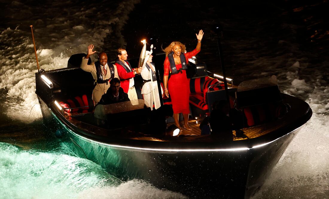 Juegos Olímpicos. De Zidane a Nadal, de Nadal a Serena, de Serena a Comaneci, de Comaneci a Lewis. (Francia) EFE/EPA/YOAN VALAT