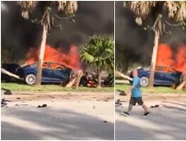 Hombre muere dentro de su Tesla tras fallo en las manijas de las puertas